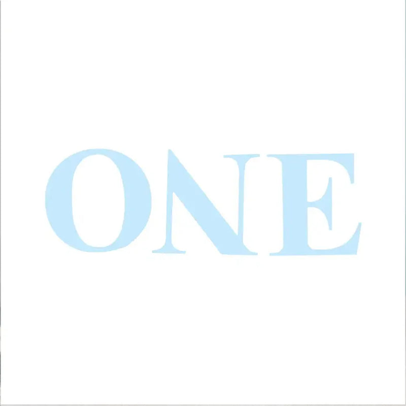 Lettre ONE Bleue – 13cm