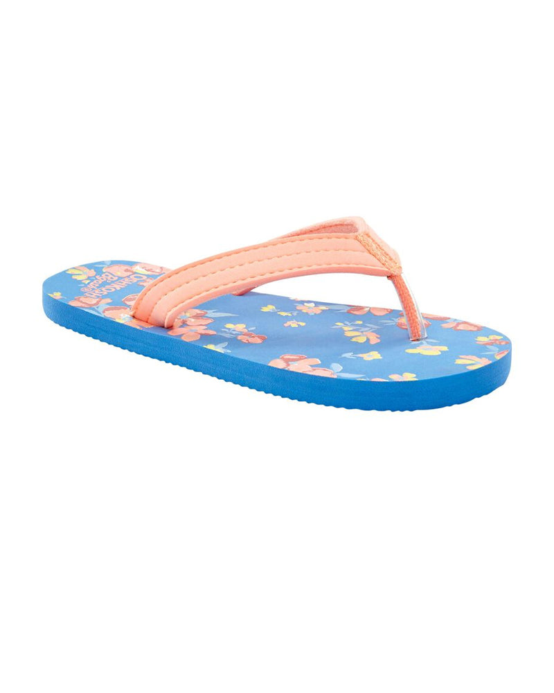 Sandales De Plage Classiques Fleurie Bébé OshKosh - Orange