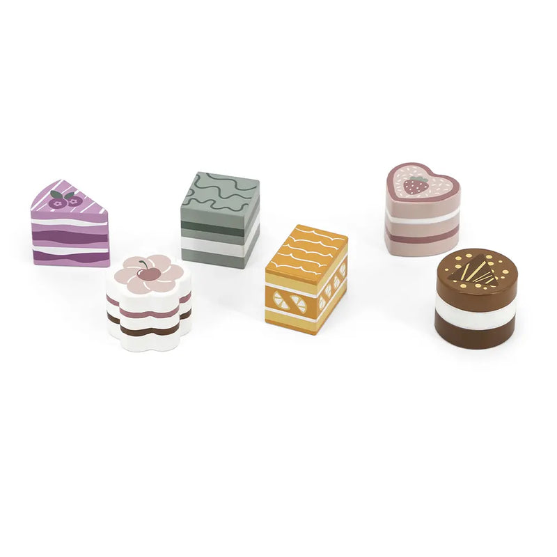 Viga Toys PolarB Ensemble de 6 Mini Cake 18M+