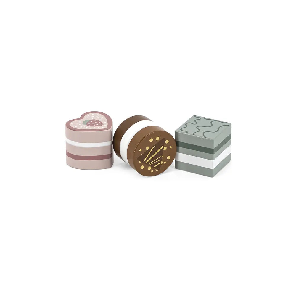 PolarB Ensemble de 6 Mini Cake 18M+