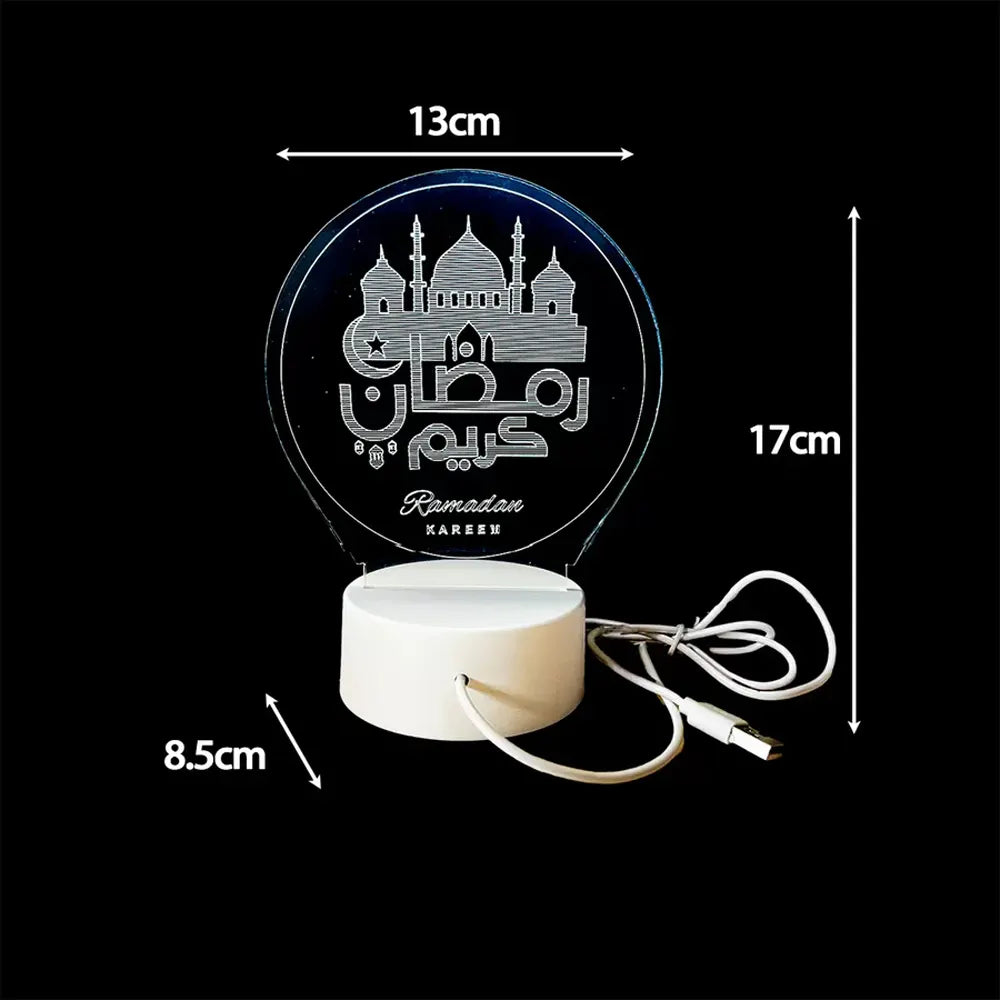 Lampe LED Mosquée Ramadan Kareem