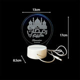 Lampe LED Mosquée Ramadan Kareem
