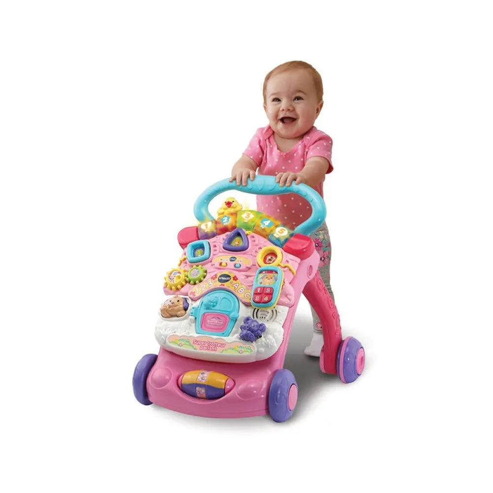 Vtech Super Trotteur Rose - 9M+