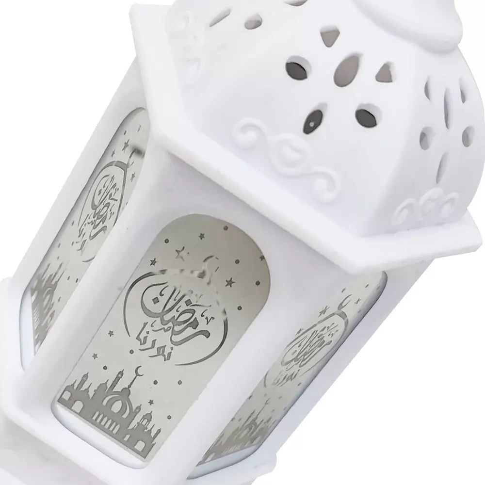 Ornement Lanterne de Ramadan - Blanc
