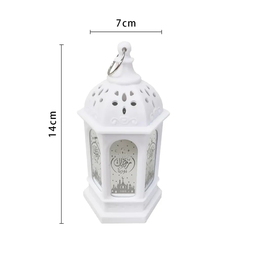 Ornement Lanterne de Ramadan - Blanc