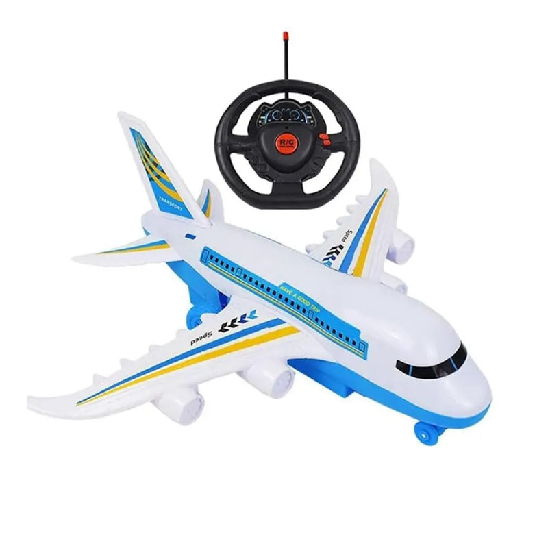 Avion Télécommandé avec Lumière 3A+ - Blanc