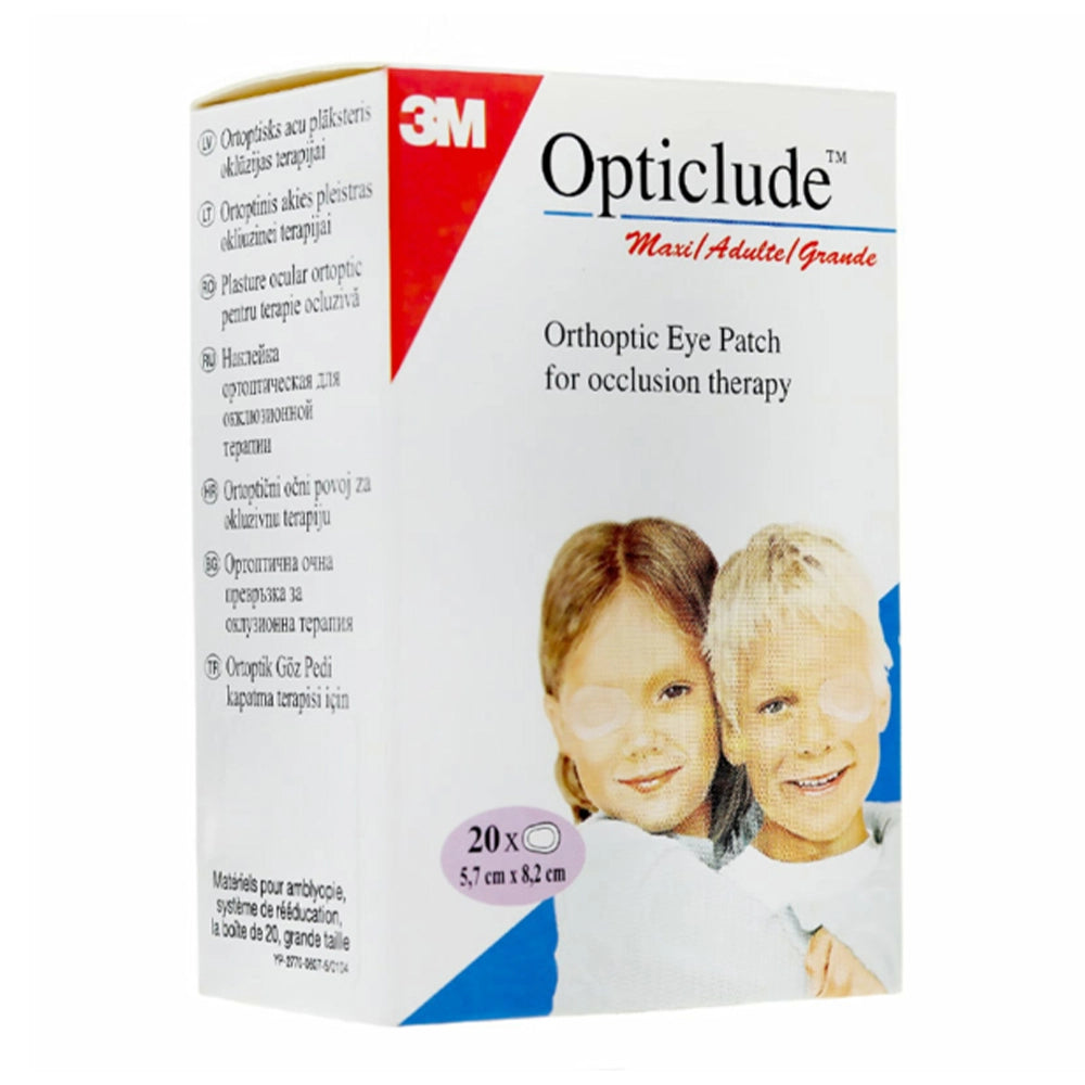 Opticlude Adulto Parche Ocular x20