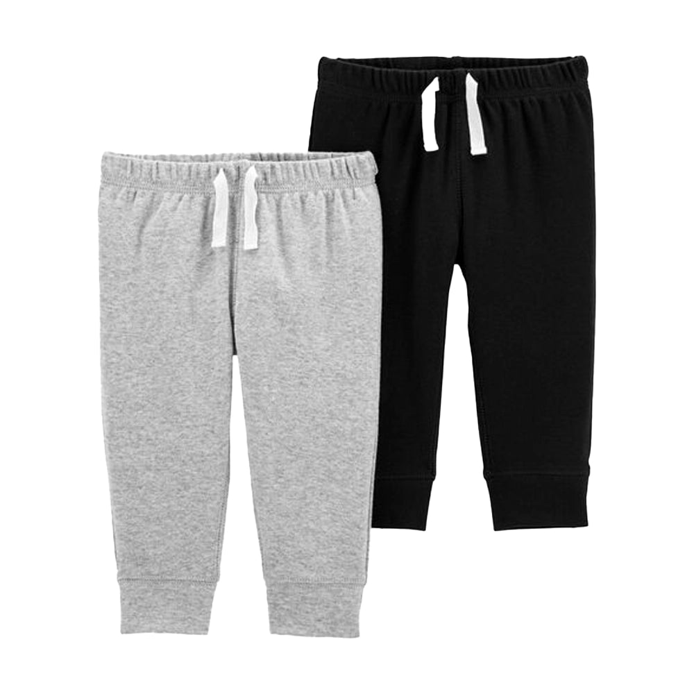 Lot de 2 Pantalons Bébé Garçon Carter's - Gris & Noir