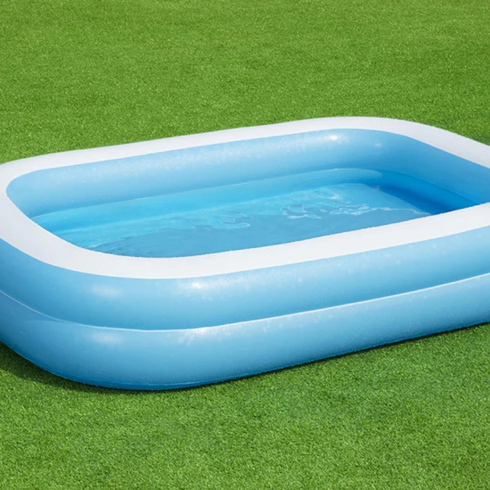 Bestway Piscine Rectangulaire Gonflable Familiale 262x175x51 cm