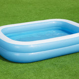 Bestway Piscine Rectangulaire Gonflable Familiale 262x175x51 cm