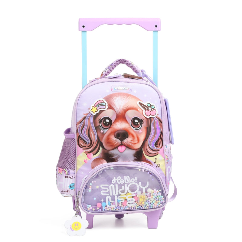 Chimola Sac à Dos à Roulettes 43cm - Dog