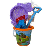 Seau de Plage avec Accessoires Multicolores - Jungle