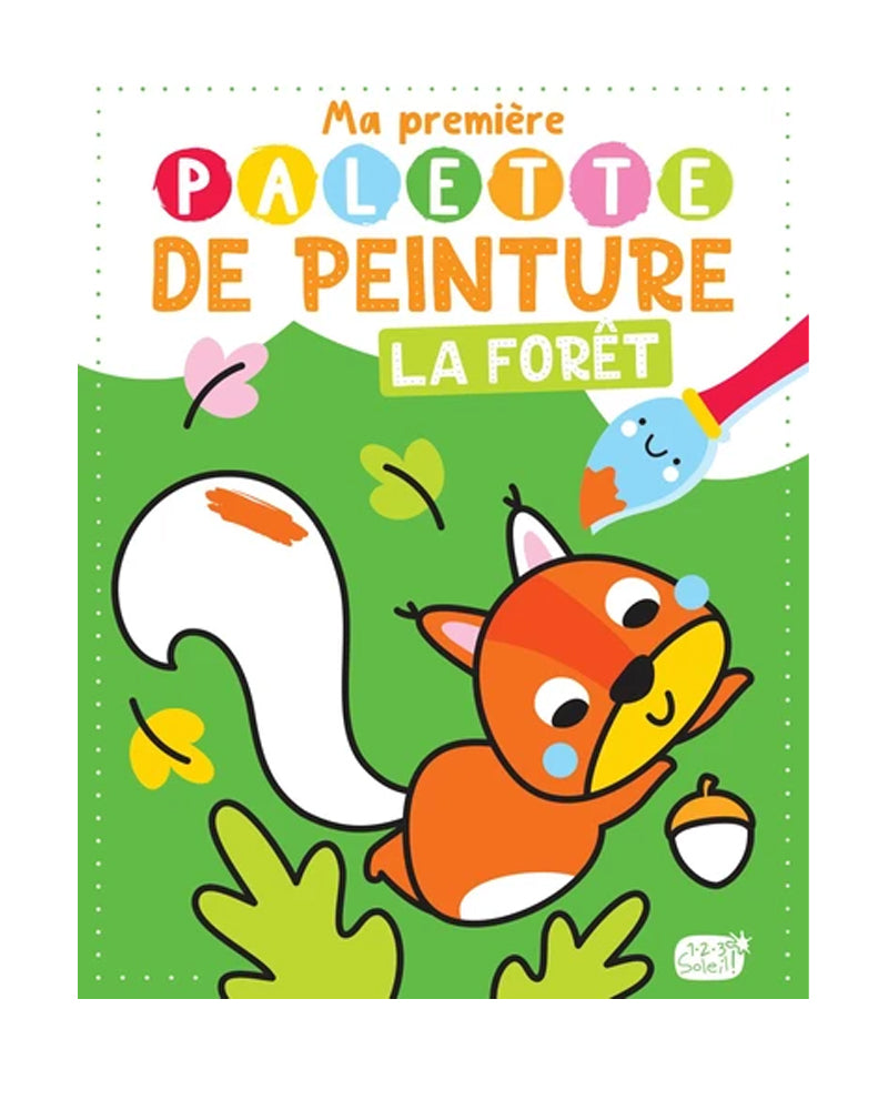 Mi primera paleta de pintura: el bosque