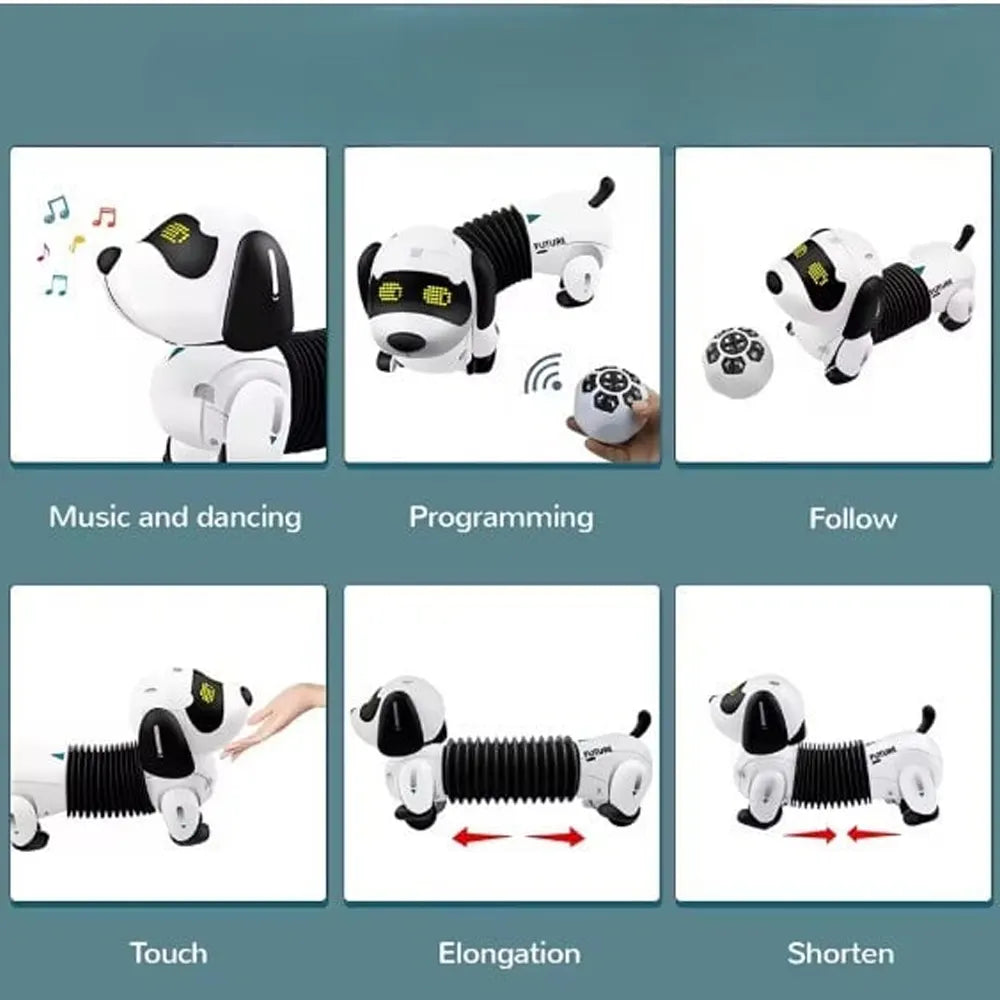 Chien Robot Télécommandé Programmable – 3A+