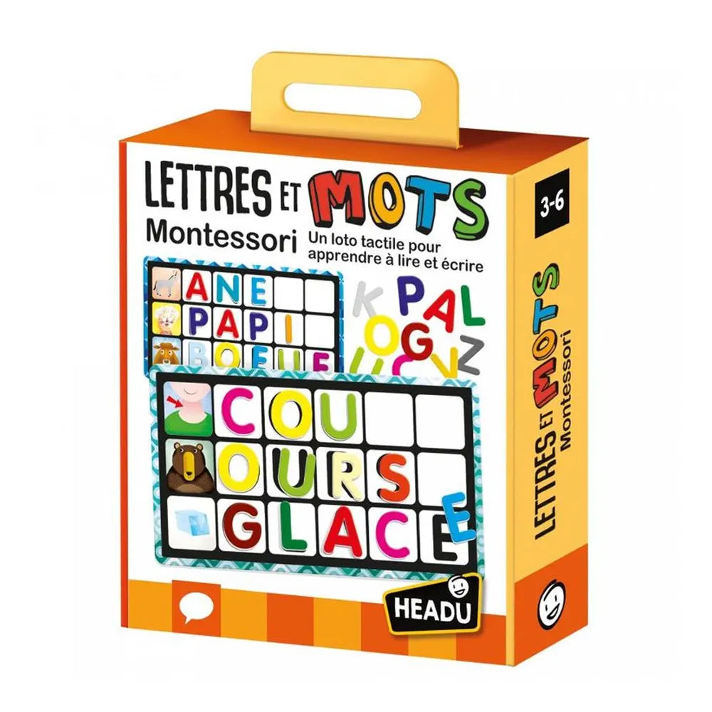 Headu Montessori Letters and Words - 3-6 Years+