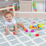 Molto Tapis de Jeu Réversible XXL en Mousse 150×200 cm 0M+