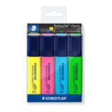 Staedtler Lote de 4 Resaltadores Fluorescentes 364 WP4 Textsurfer Classic