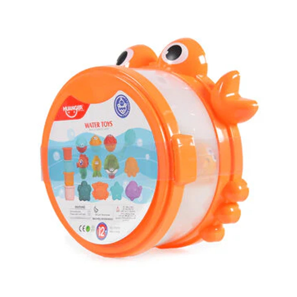 Huanger Set de Jouets de Bain Animaux Marins 12M+