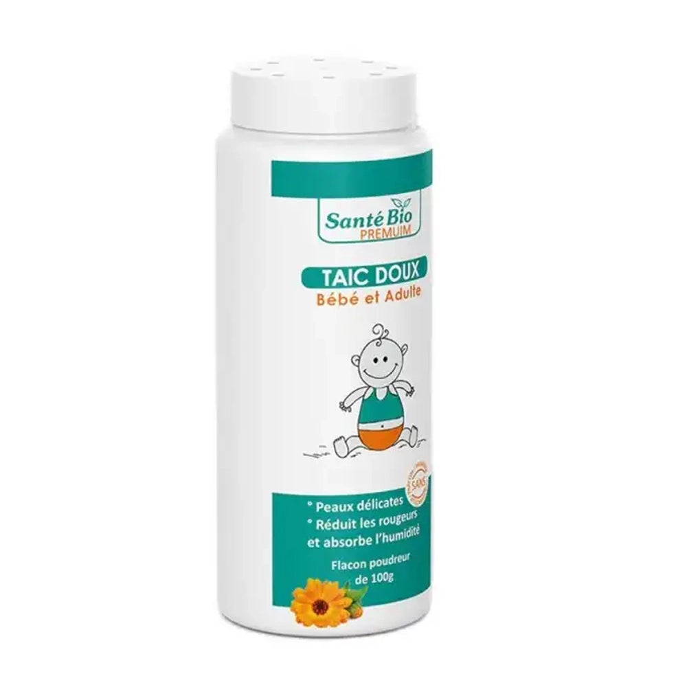 Santé Bio Talc Doux 100g
