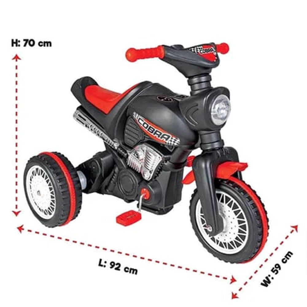 Pilsan Moto à Pédales Moto Cobra 3A+