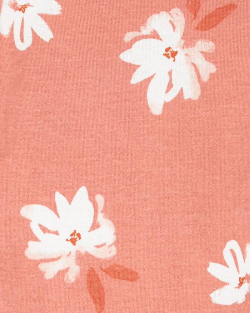 Lot de 5 bodies à manches courtes Carter's - Rose & Blanc