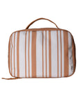 Citron Sac à Lunch Isotherme Carré - Striped Caramel