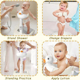 Support de Douche Bébé Pliable - Kaki