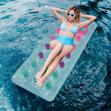 Bestway® Matelas Gonflable Adulte avec Hublots Summer Colors 14A+