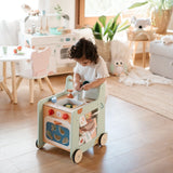 Eurekakids Cuisine en Bois Roulante 2 en 1