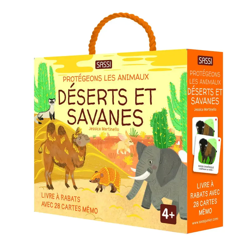 Sassi Protégeons les Animaux Déserts et Savanes - 4A+
