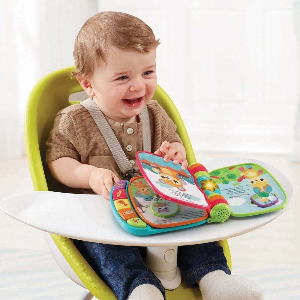Vtech Super Livre Enchanté des Baby Loulous Bleu 3M+
