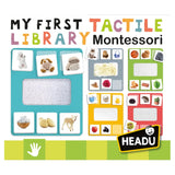 Headu Montessori Ma Première Bibliothèque Tactile - 2-4 Ans+