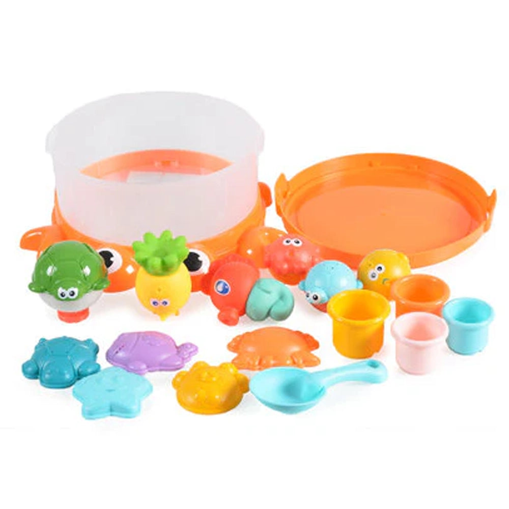Huanger Set de Jouets de Bain Animaux Marins 12M+