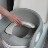 Tryco Réducteur de Toilette avec Échelle - Gris