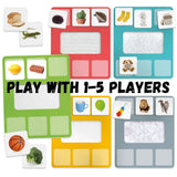 Headu Montessori Ma Première Bibliothèque Tactile - 2-4 Ans+