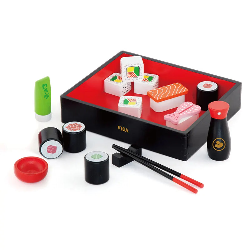 Viga Toys Wooden Sushi Set 18M+