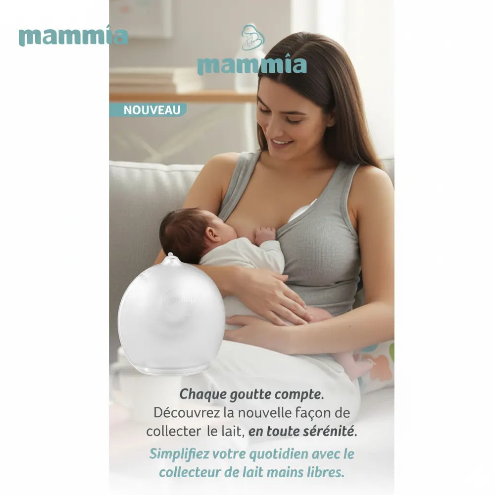 Mammia Collecteur de Lait Maternel Libre – 100ml