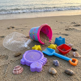 Seau de Plage avec Accessoires Multicolores - Flamingo
