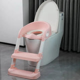 Tryco Toilet Trainer with Ladder - Pink