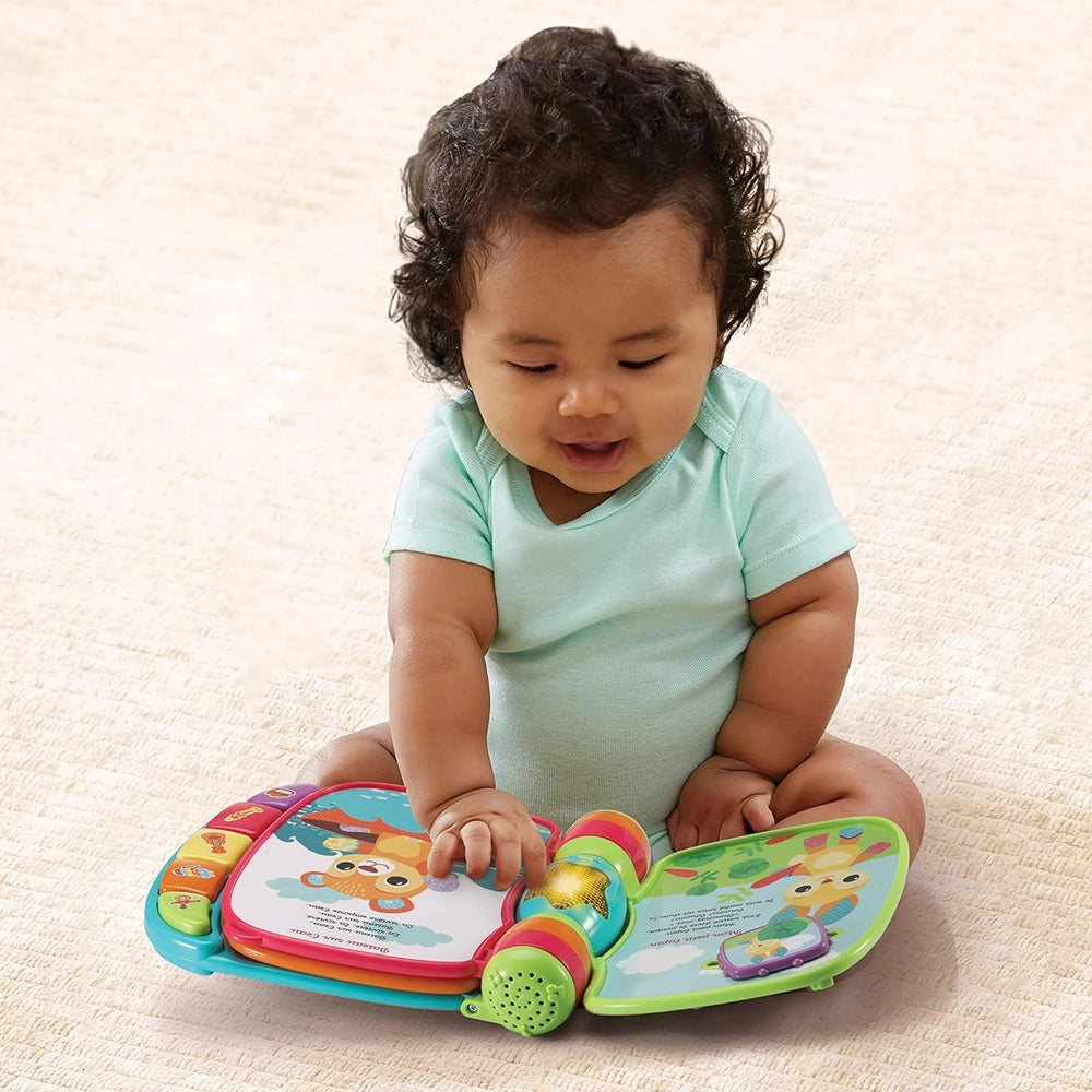 Vtech Super Livre Enchanté des Baby Loulous Bleu 3M+