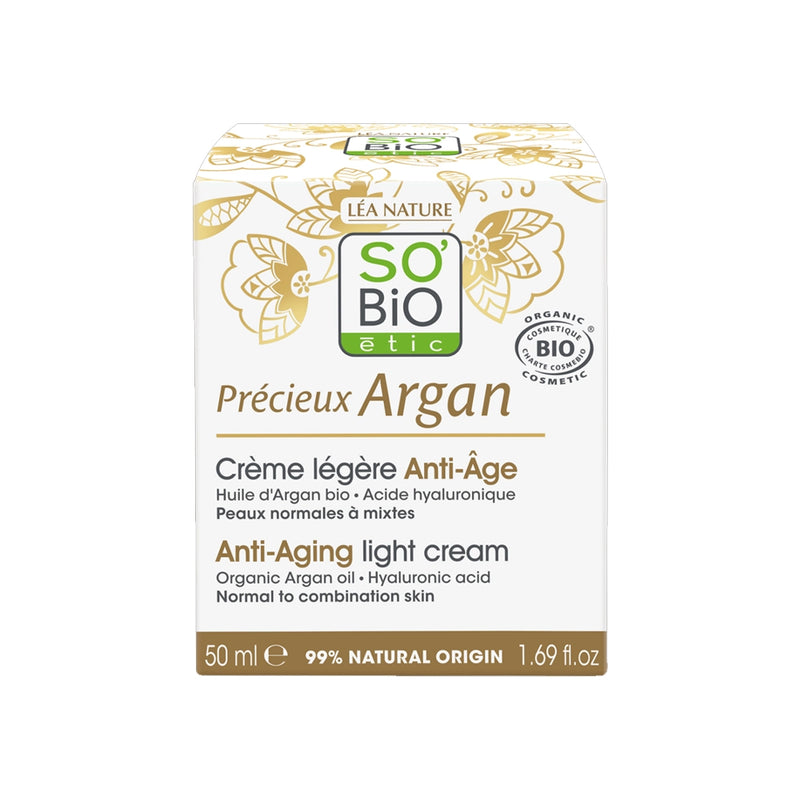So Bio Crème Légère Anti-âge Argan - 50ml