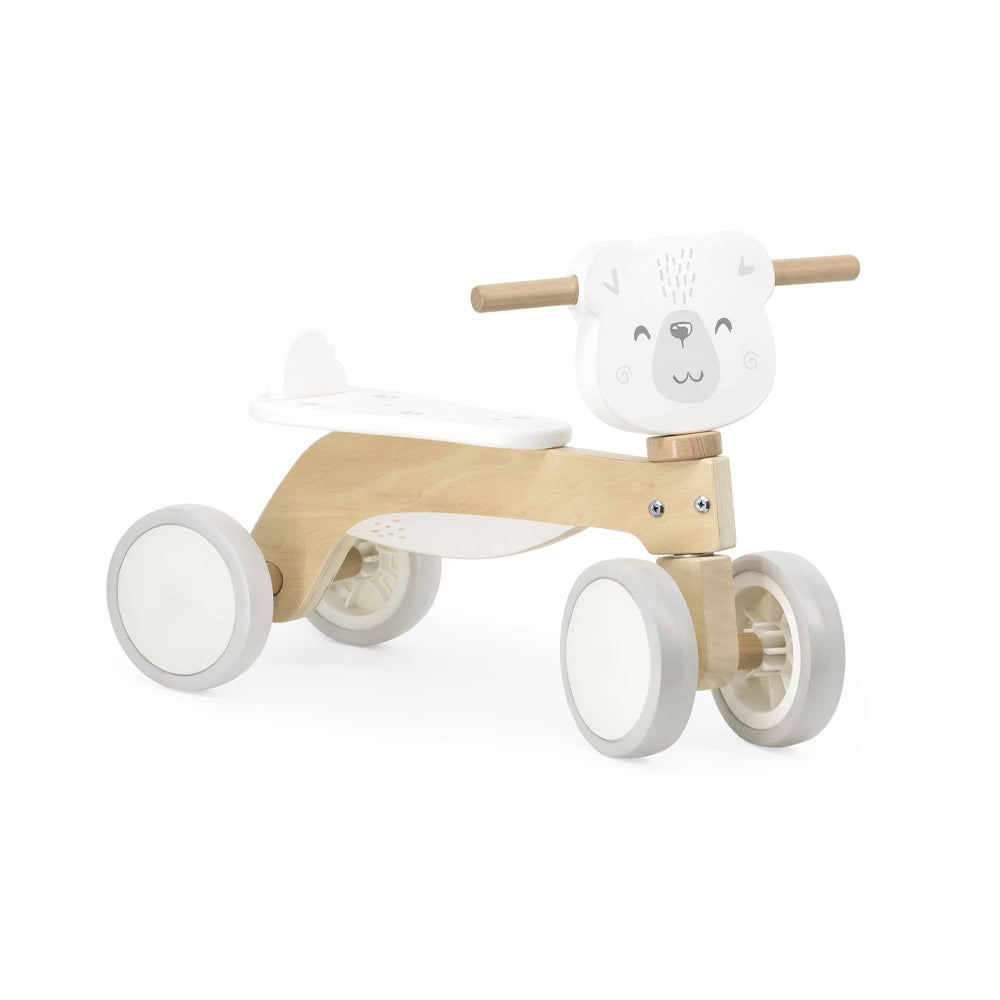 Viga Toys PolarB Tricycle en Bois Ours Polaire 12M+