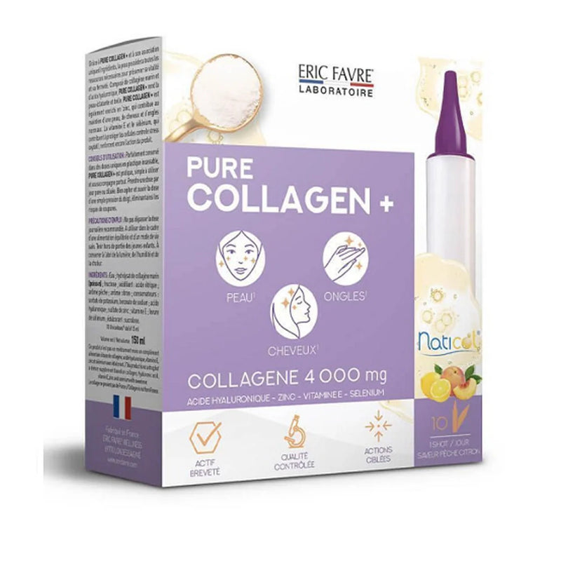 Eric Favre Pure Collagen + - 10 ampollas