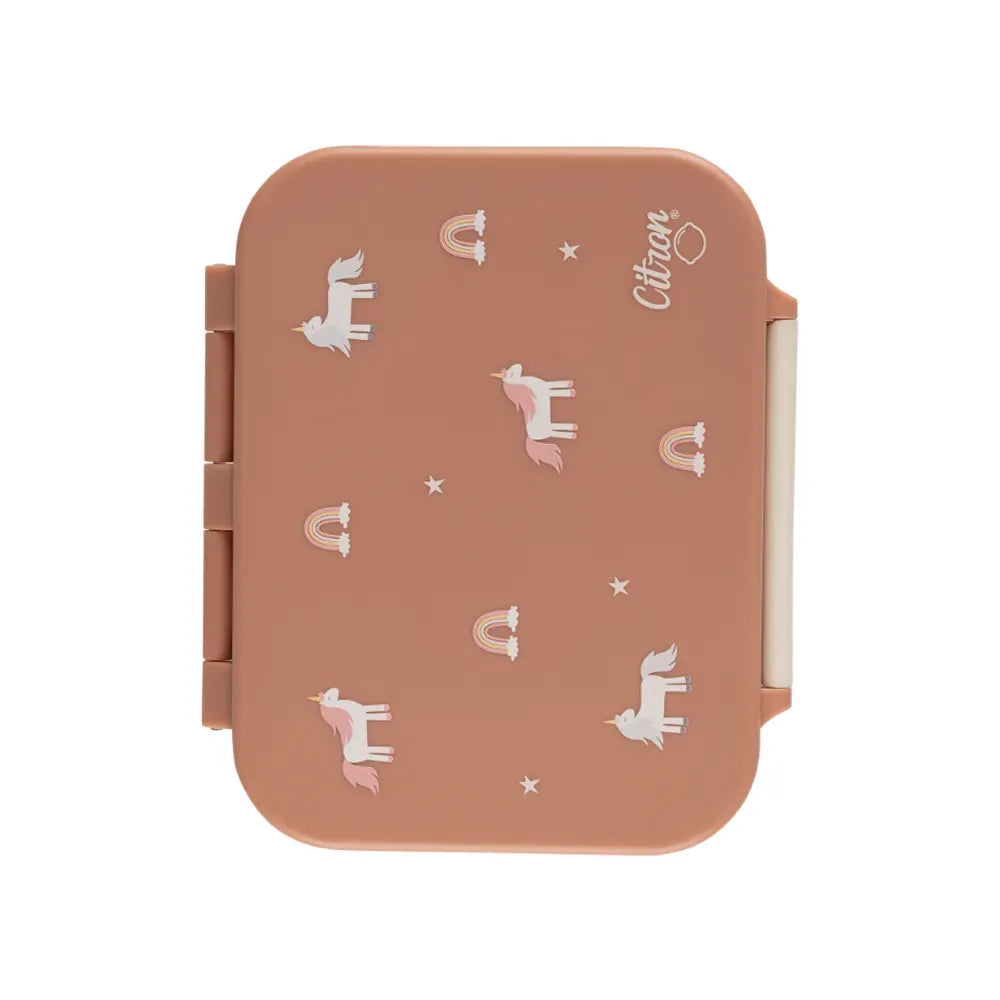 Citron Lunchbox Tritan 3 Compartiments - Licorne