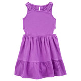 Robe Décontractée Tricotée Carter's - Mauve