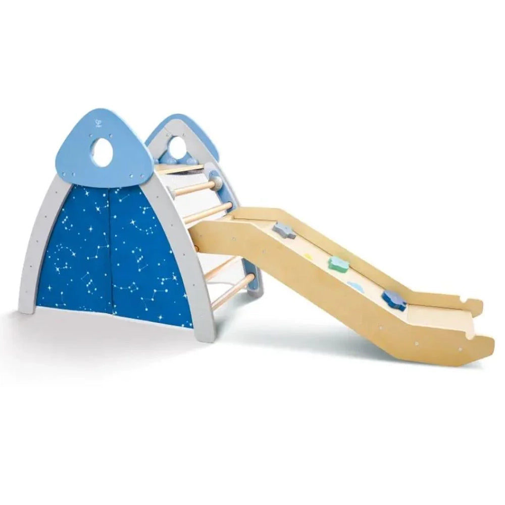 Hape Aire de Jeu Escalade & Toboggan 4 en 1 - 2-3A