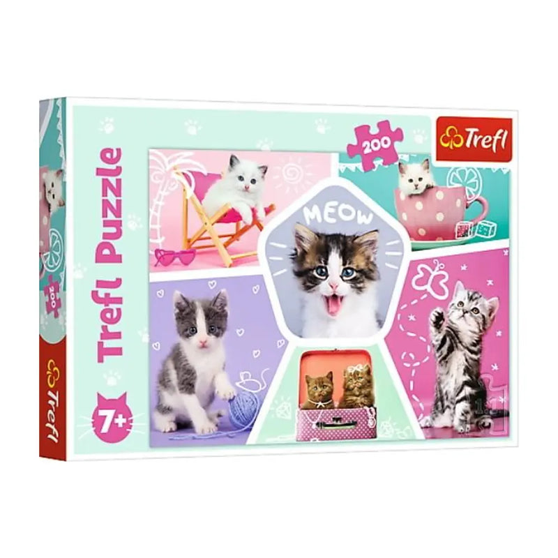 Trefl Puzzle Beautiful Animals 200 Pièces - 7A+