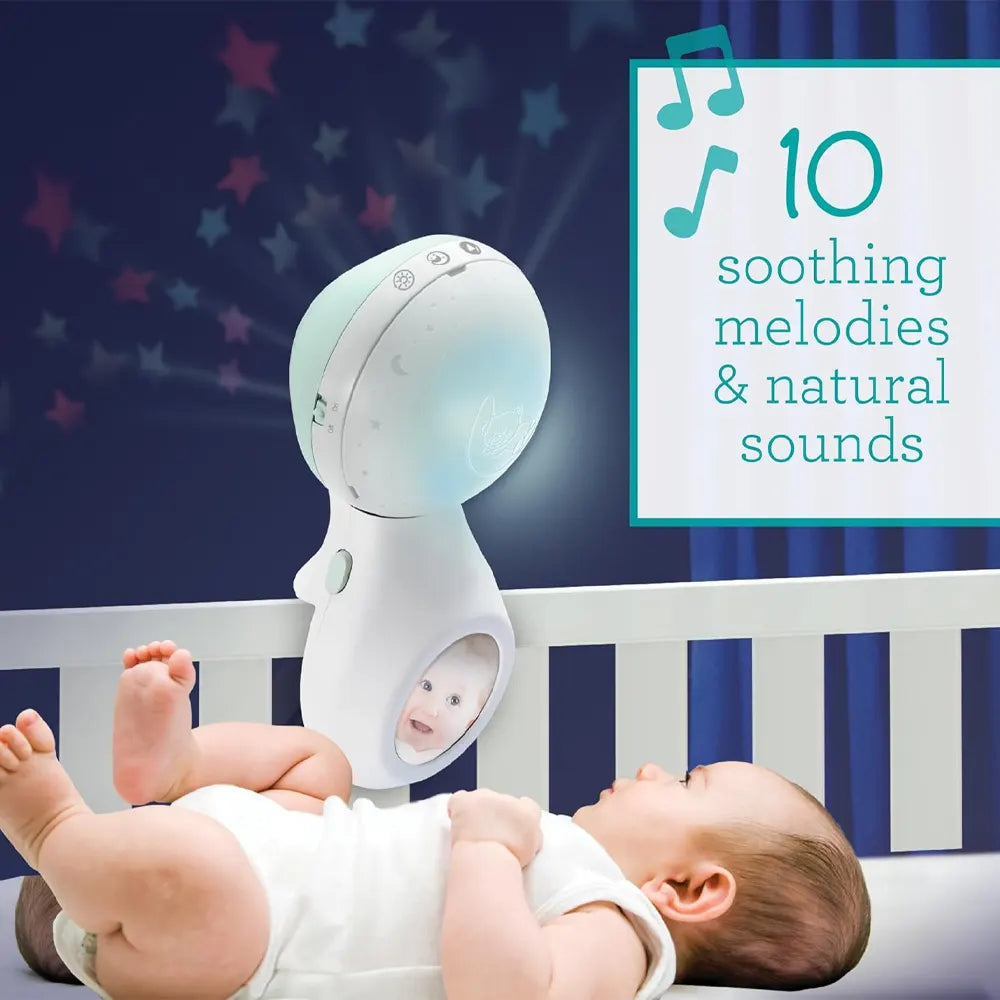 Infantino Projecteur Musical Mobile 3 en 1 – Vert Menthe