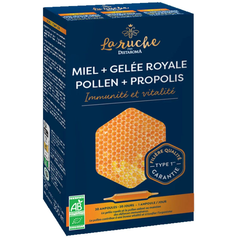 Dietaroma Merveilles de la Ruche BIO - 20 Ampoules