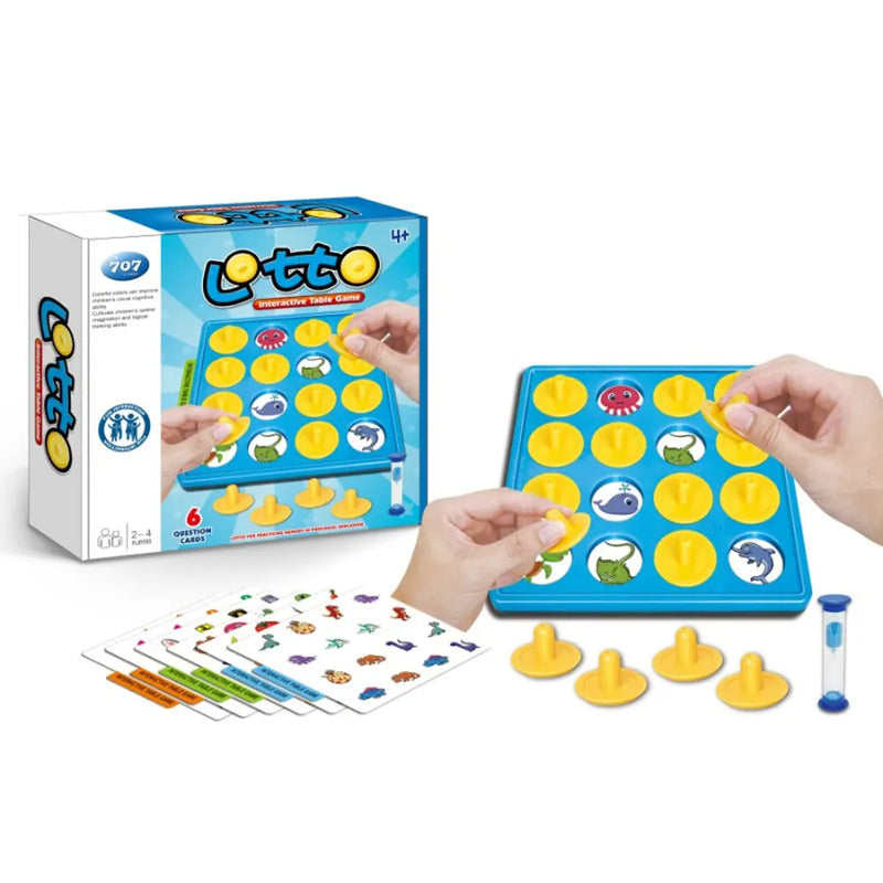 Jeu de Société Bingo Lotto – 4A+